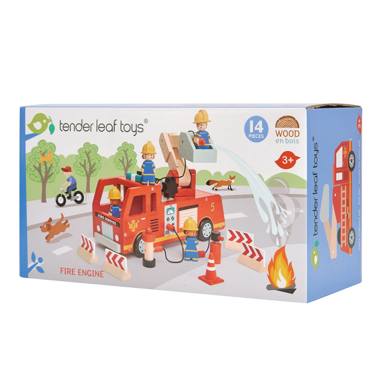 Wooden Fire Engine