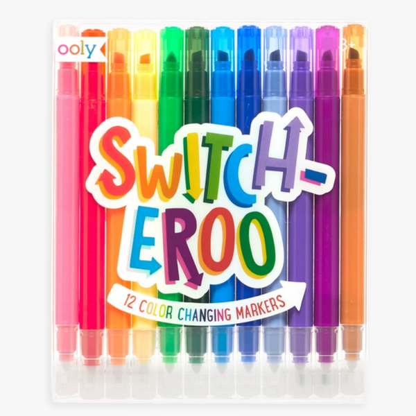 Switch-eroo Color Changing Markers -set of 12