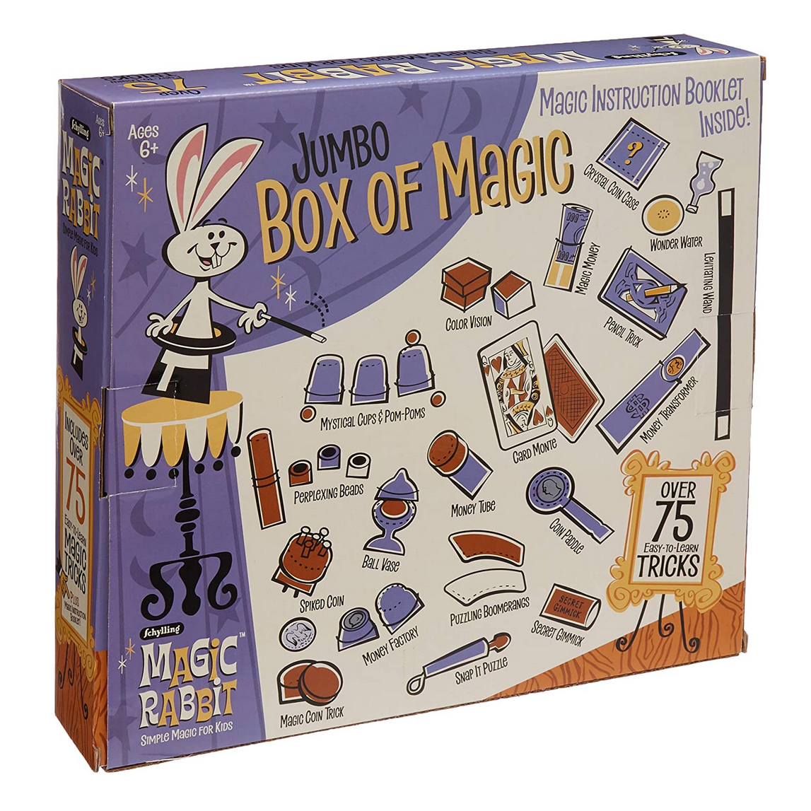 Magic Rabbit Jumbo Box of Magic Tricks Set 6yrs+
