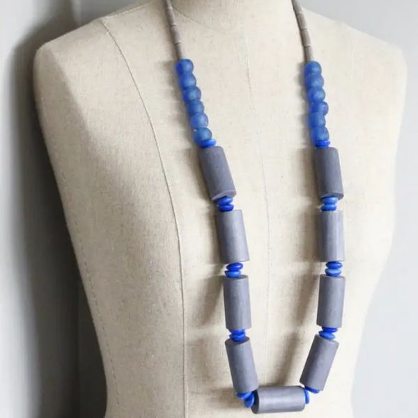 necklace on mannequin 