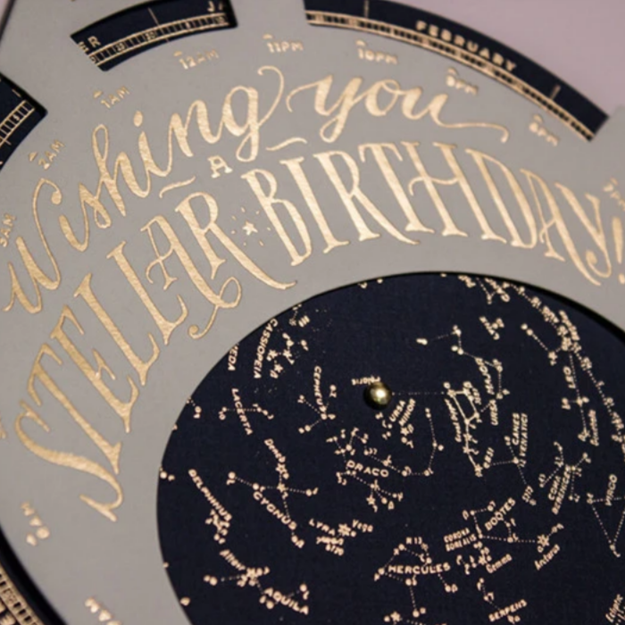 Birthday Planisphere -birthday