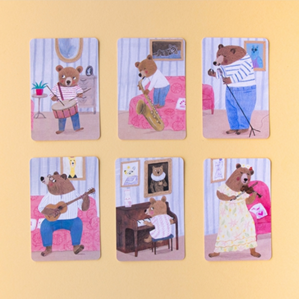 Animal Big Band -Family Card Game 3yrs+