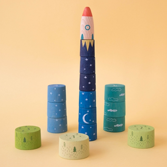 Up to the Stars Stacking Game