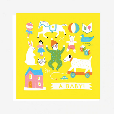 New Baby Card -Louise Lockhart -baby