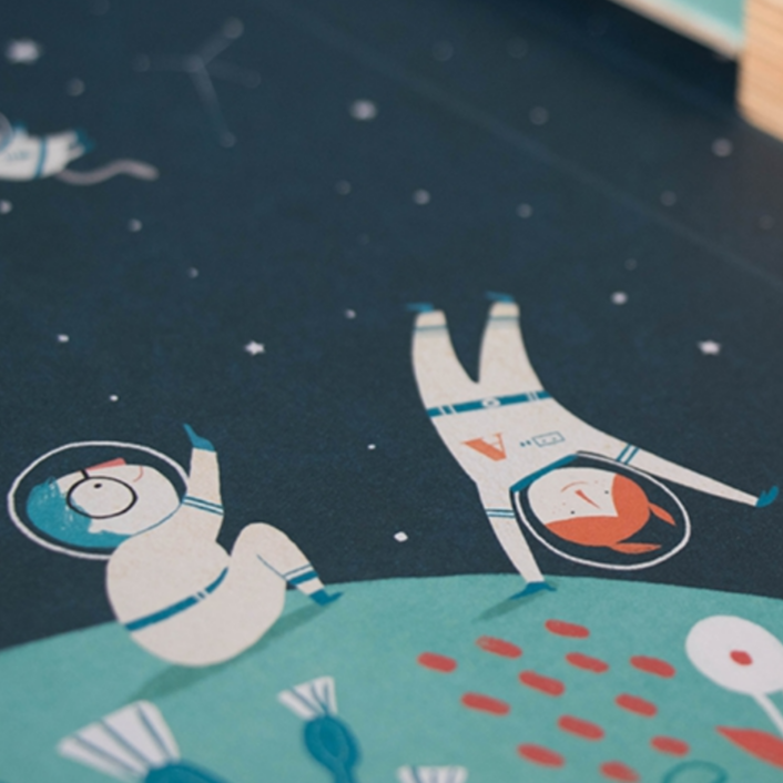 Up to the Stars Stacking Game