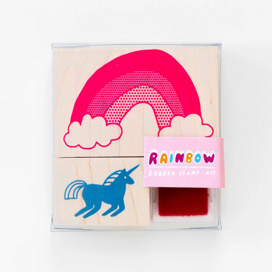 Rainbow & Unicorn Small Stamp Kit