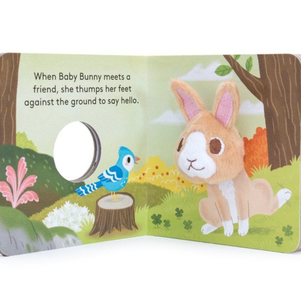 Baby Bunny: Finger Puppet Book