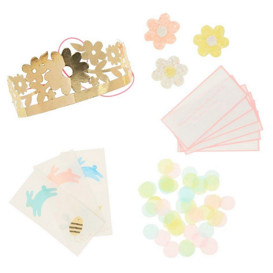 Tissue Floral Crackers