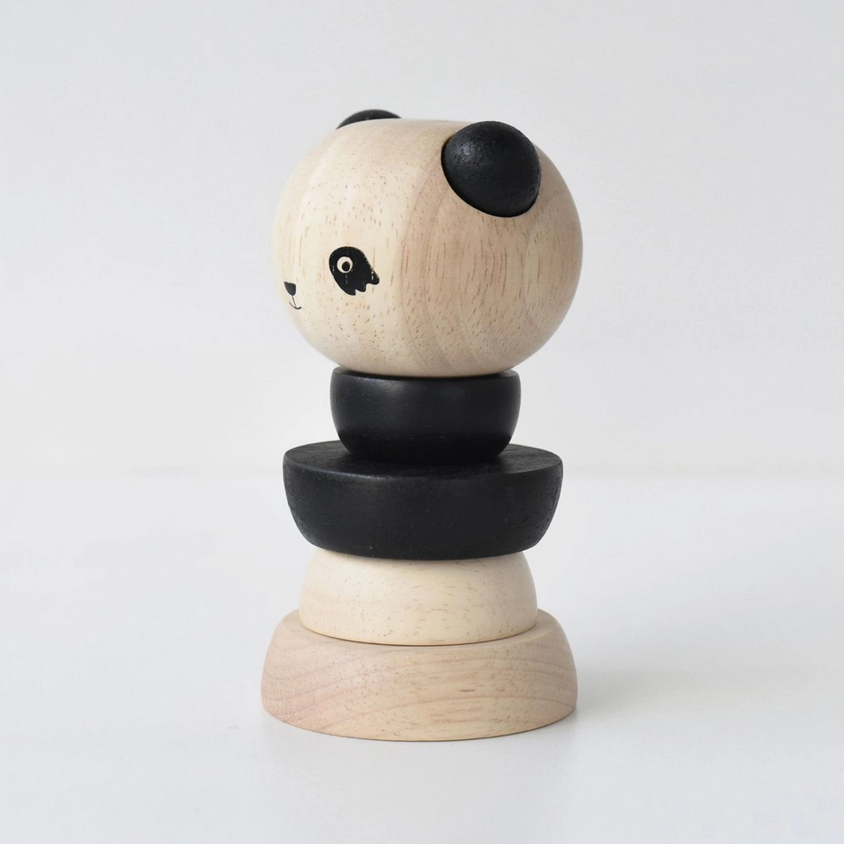 Wood Stacker -panda