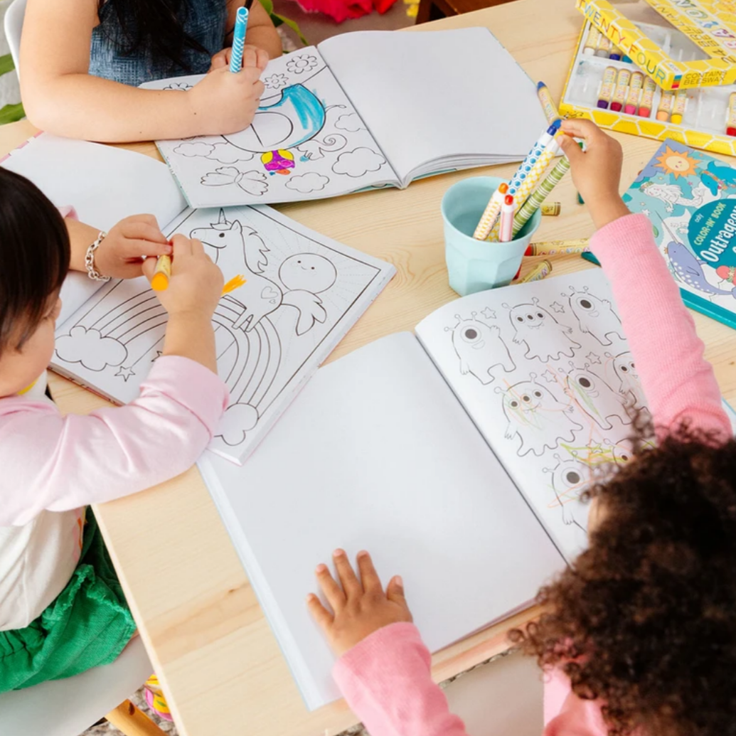 Enchanting Unicorns -Coloring Book