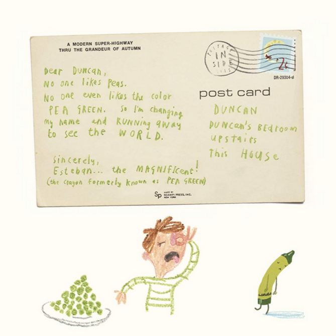 The Day the Crayons Came Home -Oliver Jeffers