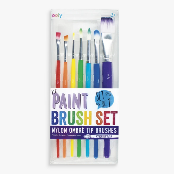 Lil Paint Brush Set - set of 7