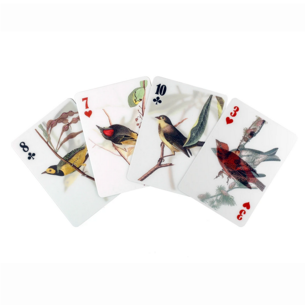 3-D Bird Playing Cards