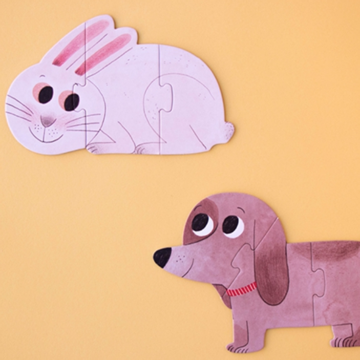 I Love My Pets Puzzle-21 pcs -Reversible