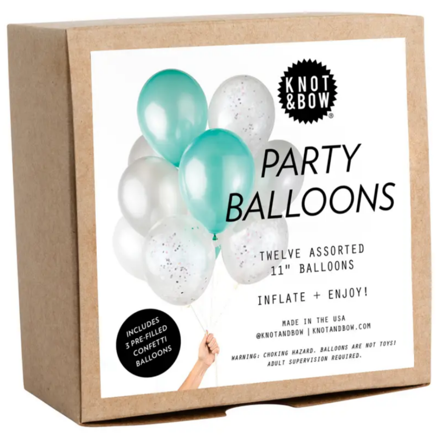 Mermaid Party Balloons (pk12)