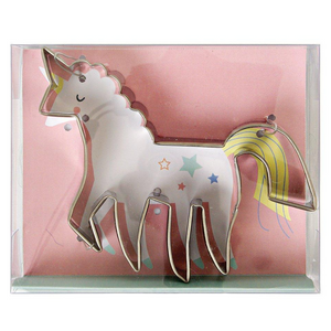 unicorn cookie cutter in box