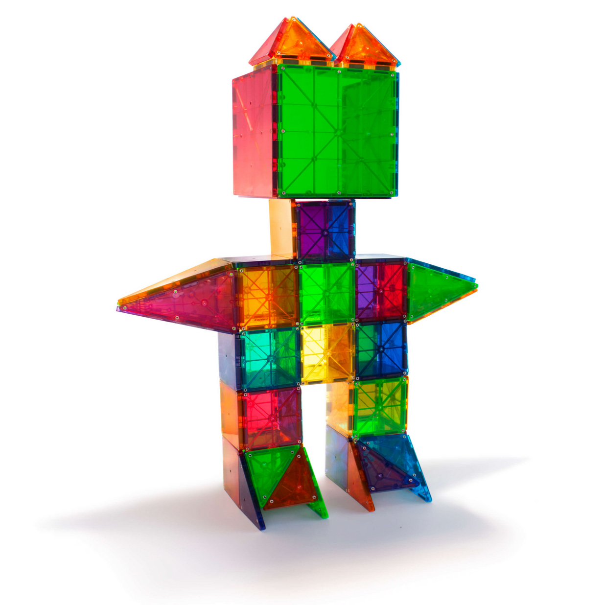 Magna Tiles Clear Colors 100 Piece Set TANTRUM