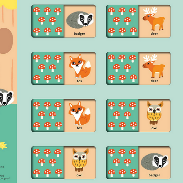 Animals Matching Game Book: 4 Activities in 1! (3-5yrs)