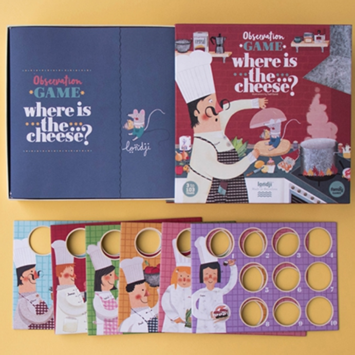 Where is the... Cheese? Observation Game