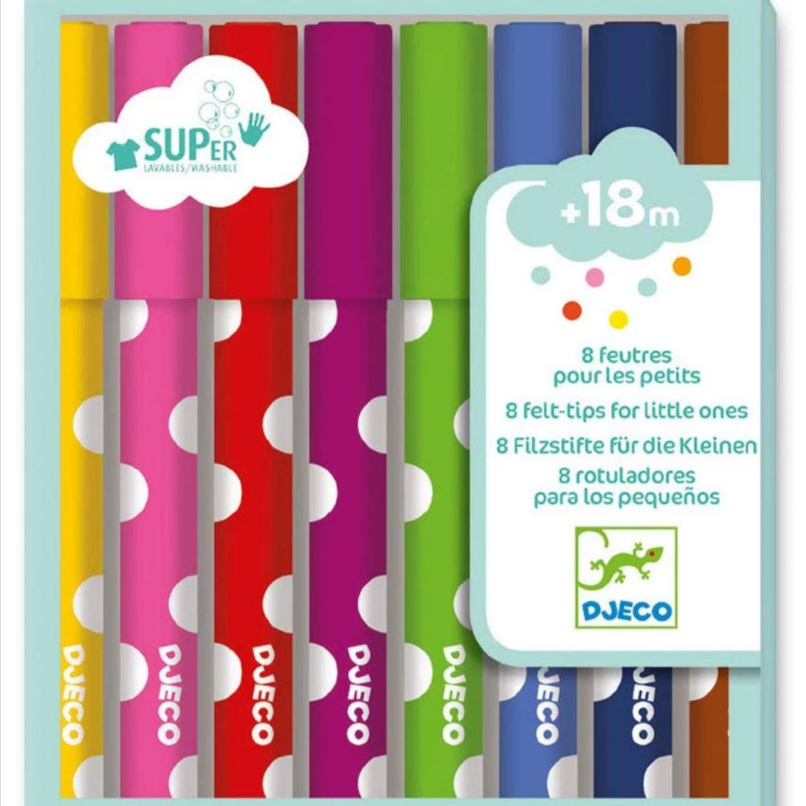 8 Felt Tip Markers: Le Petit Artist