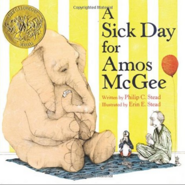 A Sick Day For Amos McGee -Book & CD Storytime Set (2-6yrs)