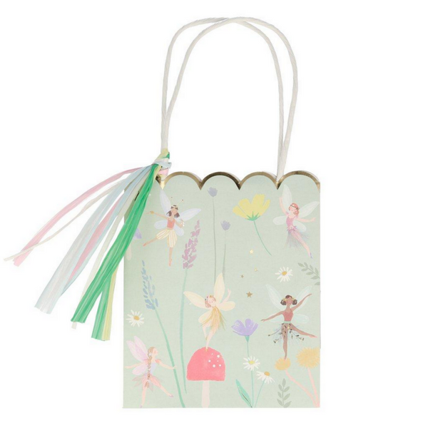 paper bag with fairy scene