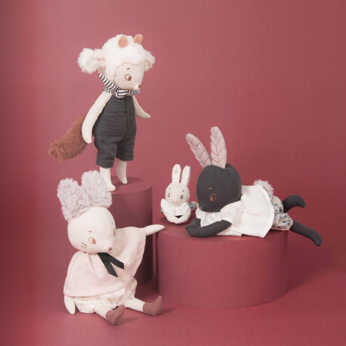 Lune The Rabbit Doll Plush Toy -Lucille Michieli