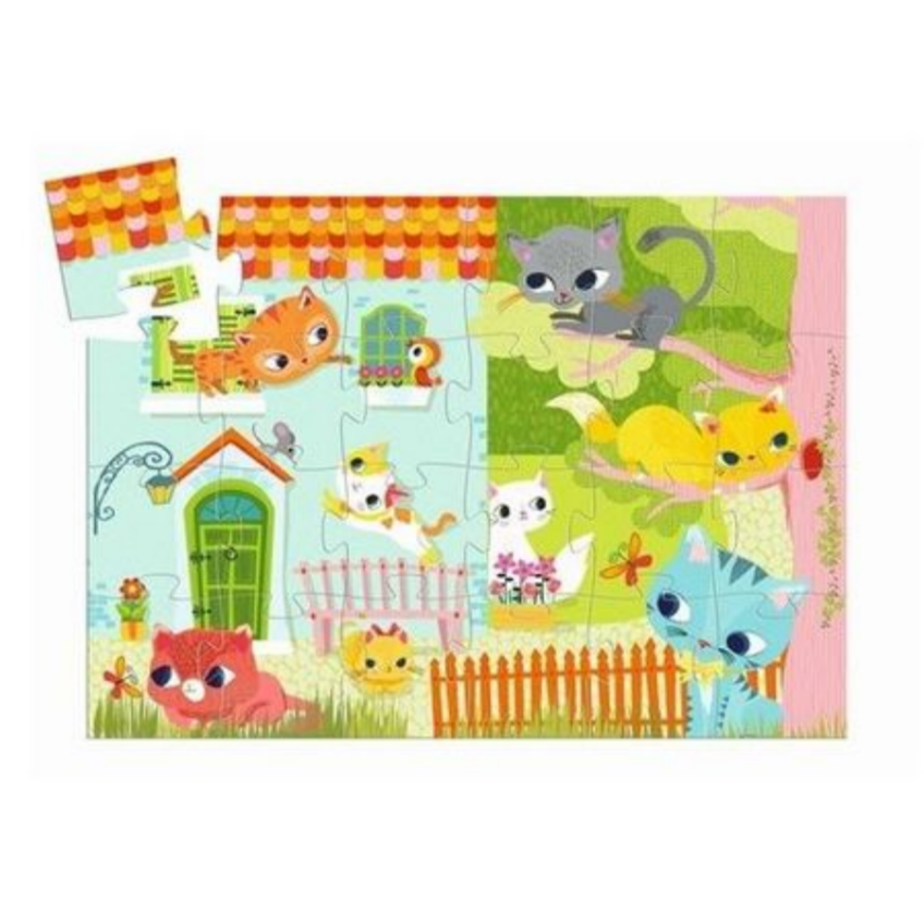 Pachat & His Friend Cat Puzzle-24pcs 3yrs+