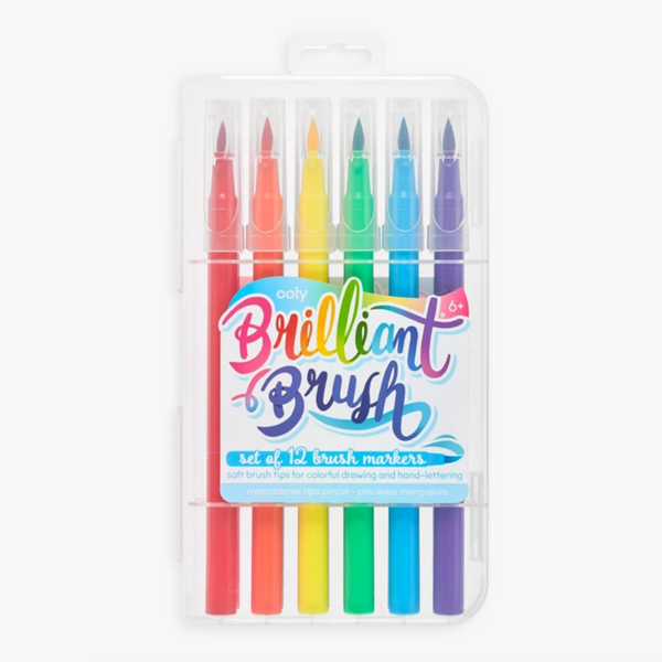 Brilliant Brush Markers