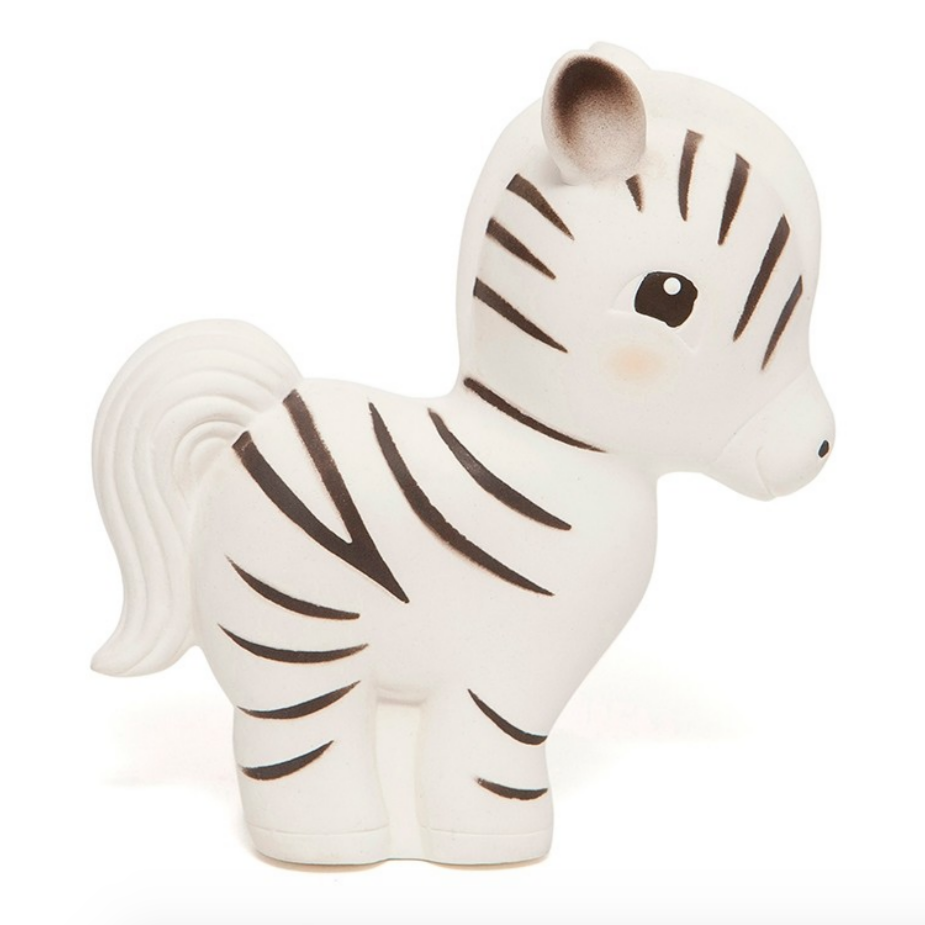 Zippy the Zebra 100% Natural Rubber Teether Toy