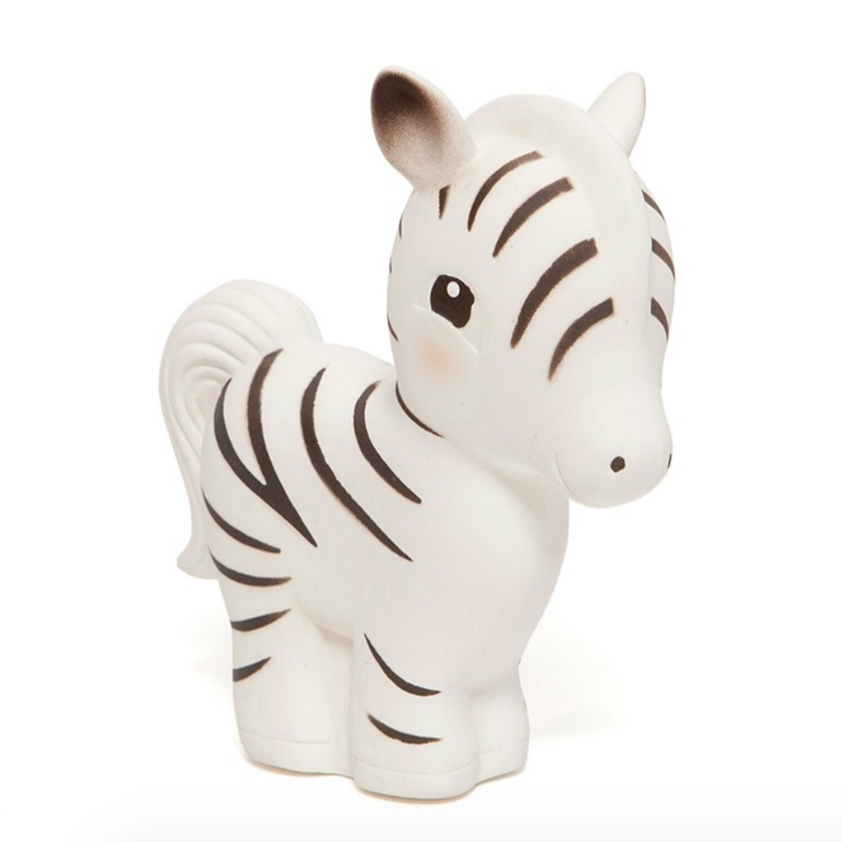 Zippy the Zebra 100% Natural Rubber Teether Toy