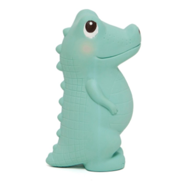 Charlie the Crocodile 100% Natural Rubber Teether Toy