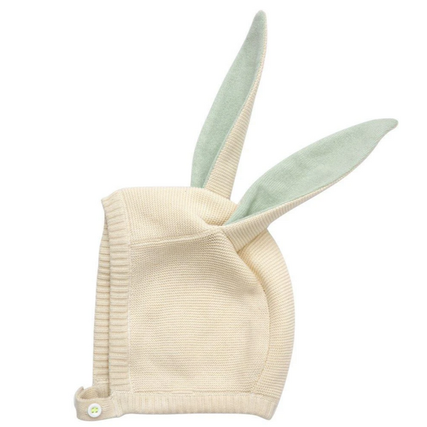 baby hat with bunny ears