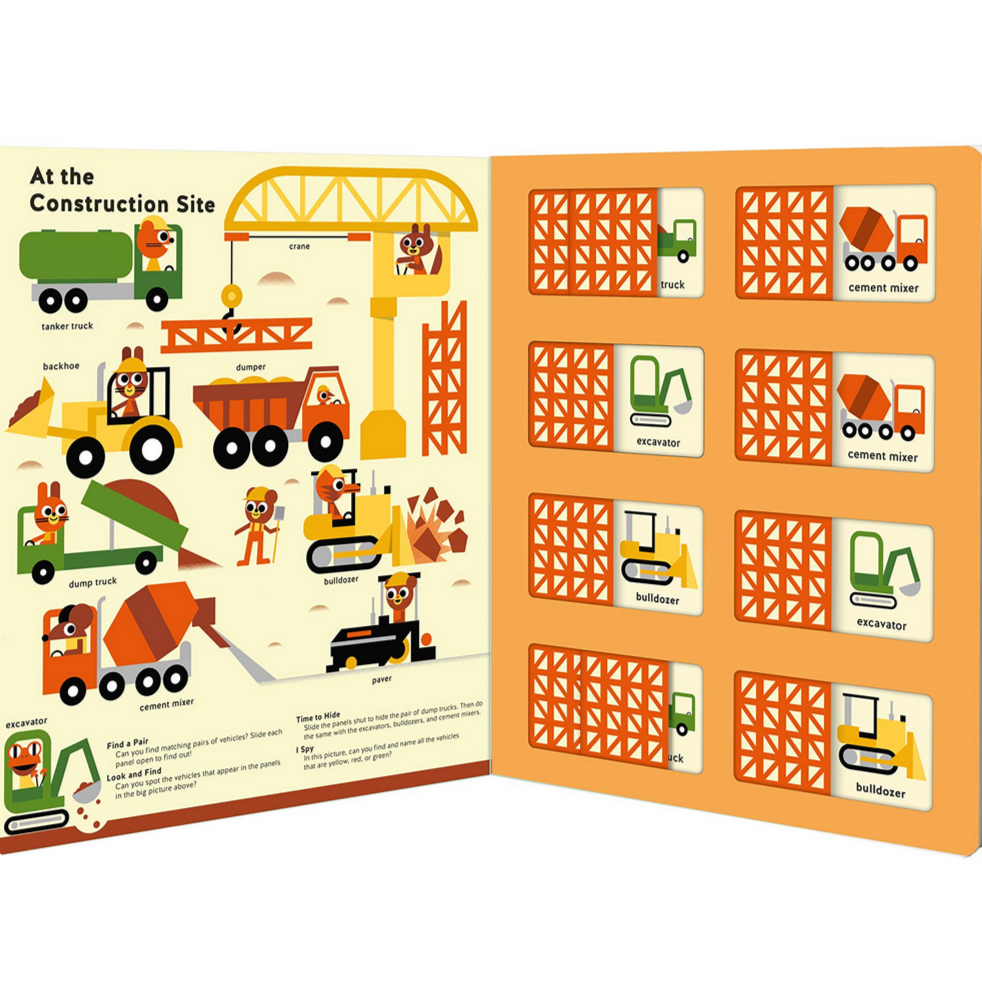 Zoom! Matching Game Book: 4 Activities in 1!