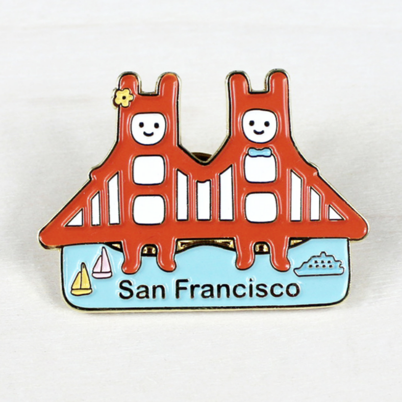 Golden Gate Bridge Pin