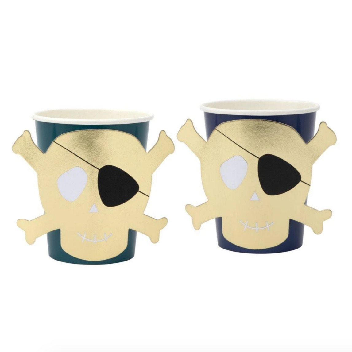 skull and crossbones cups