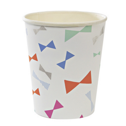 Bows Party Cups (pk8)