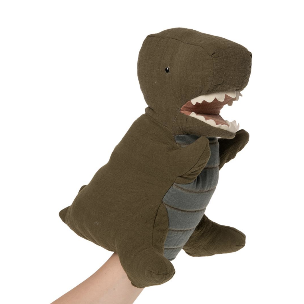 Dinosaur Green Handpuppet