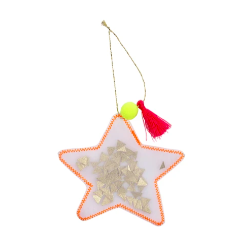Star Organdie Ornament