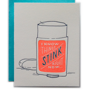 empathy card with deodorant 