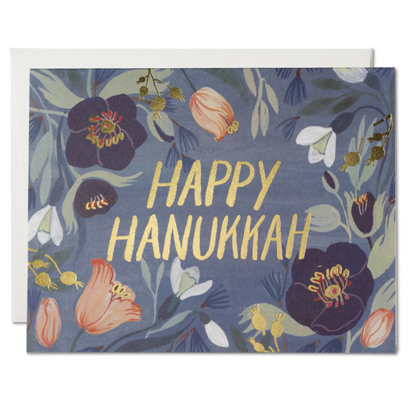 Hanukkah Flowers -Hannukah -Boxed Set of 8