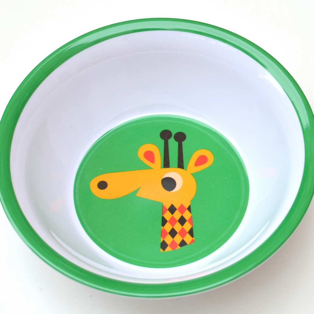 Giraffe Melamine Bowl -Ingela P. Arrhenius