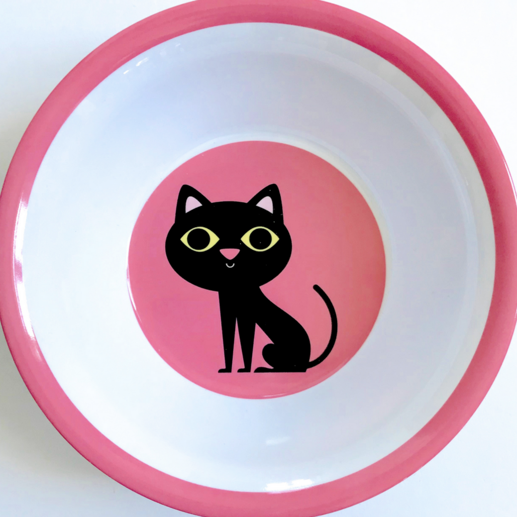 Cat Melamine Bowl -Ingela P. Arrhenius