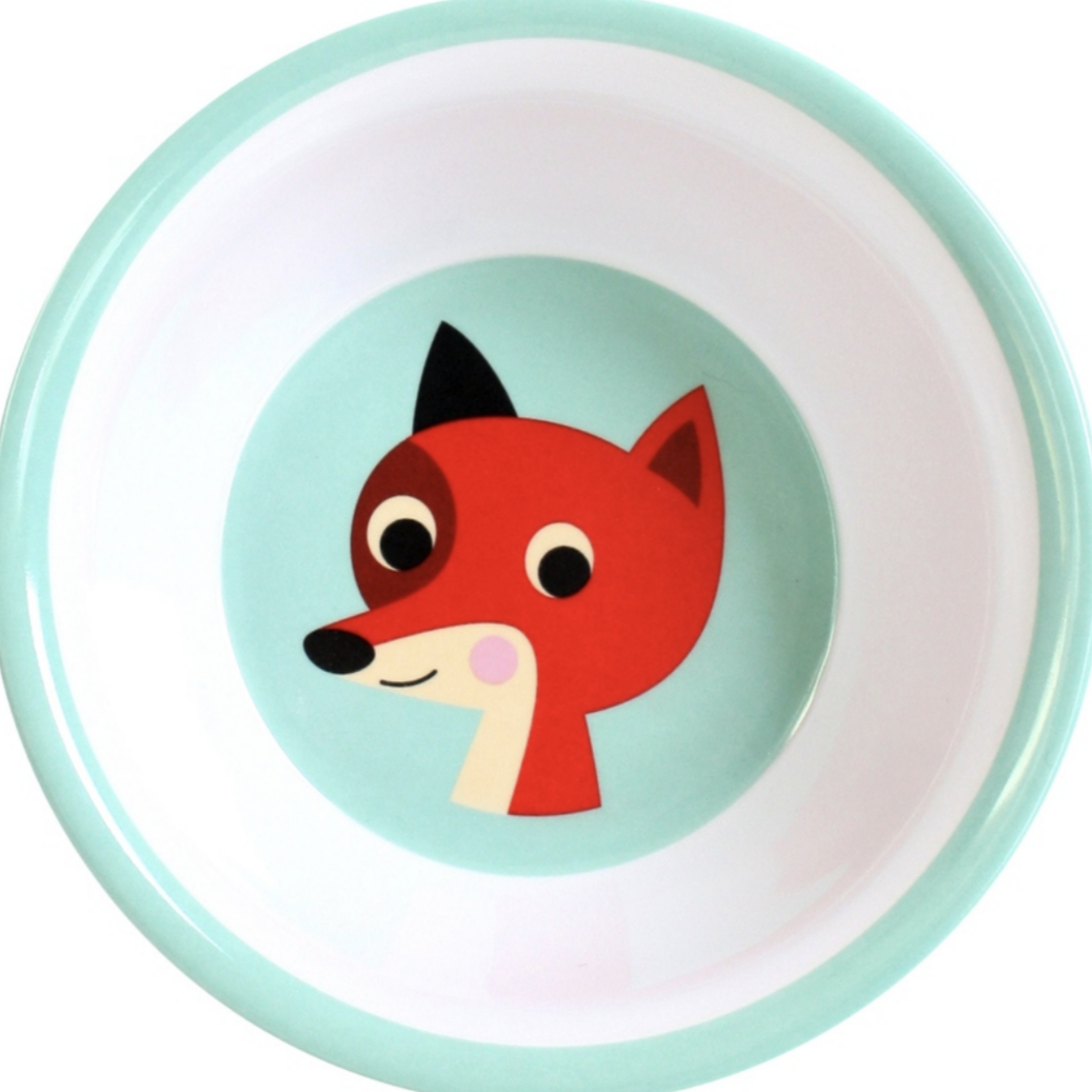 Fox Melamine Bowl -Ingela P. Arrhenius