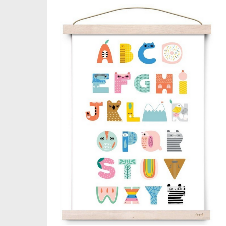 Small Alphabet Print -Suzy Ultman