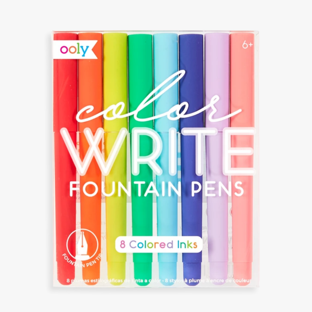 Color Write Fountain Pens