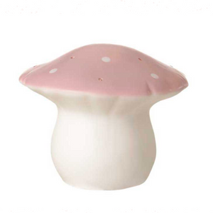 Vintage Pink Mushroom Lamp Medium