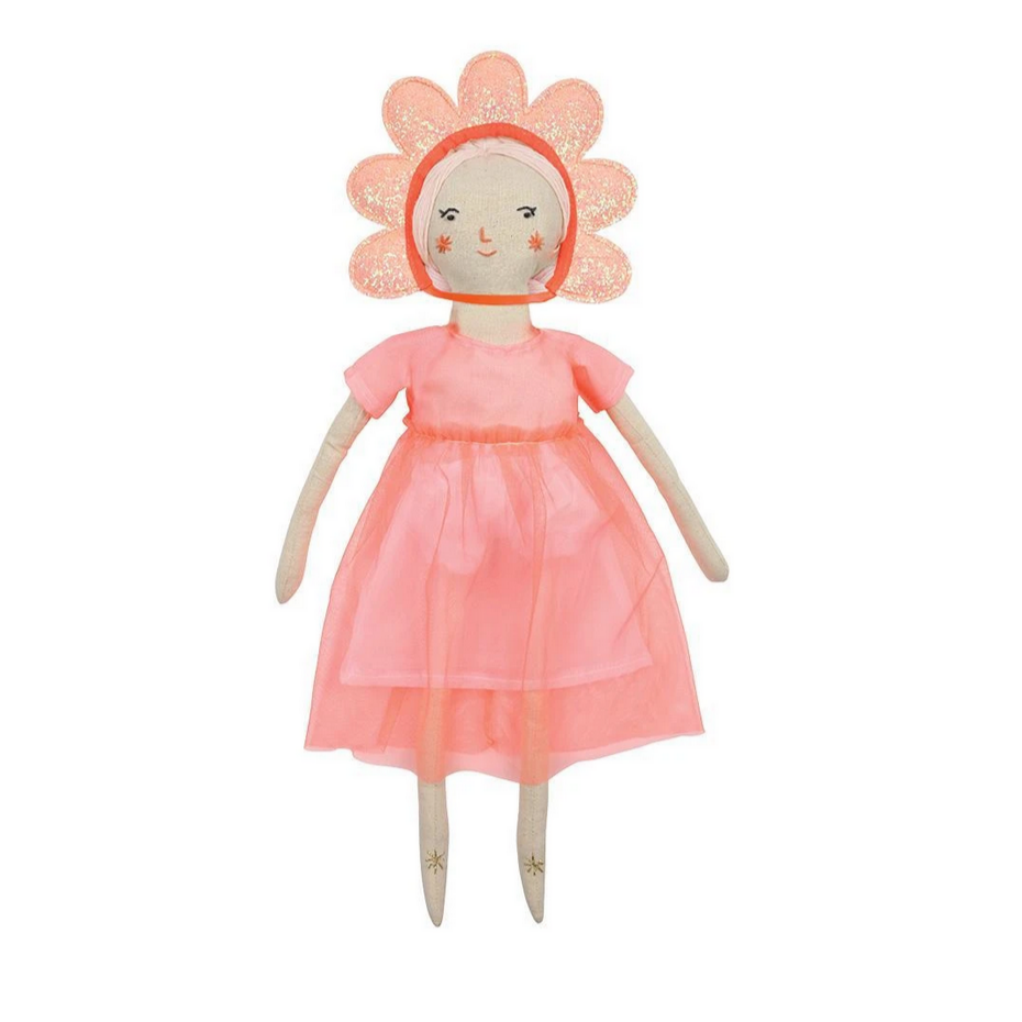 doll in dress and headband