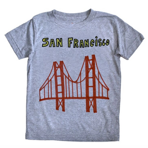 San Francisco - Grey T-Shirt (3mos-12yrs)
