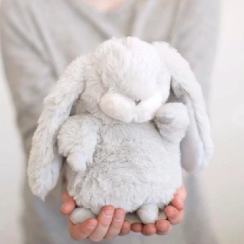 Tiny Nibble Bunny - grey